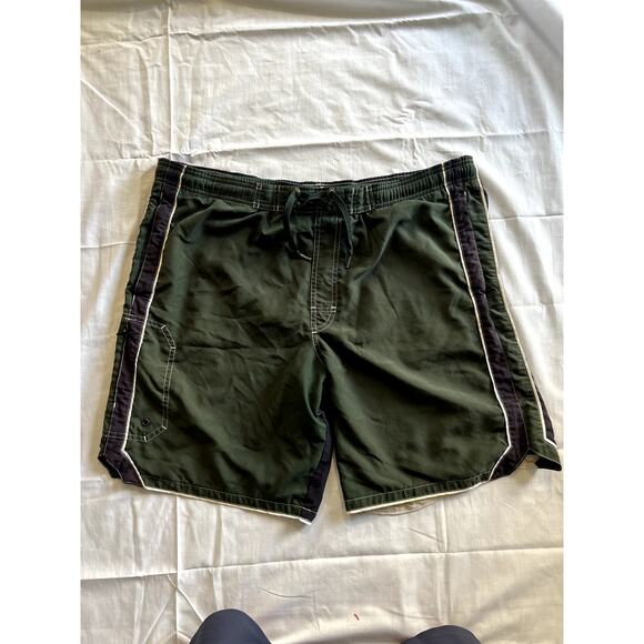 Vintage Speedo Men's Swim Trunks with Mesh Liner, Size M, 9" Inseam, 40" Waist - Picture 1 of 8